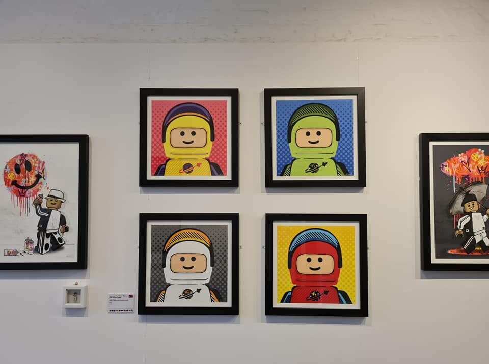 Lego exhibit at the Shrewsbury Museum and Art Gallery